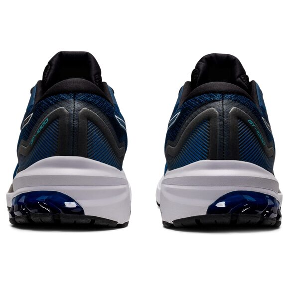 ASICS GT-1000 11 Men\'s Running Shoes Size 10.5 Lake Drive/Black